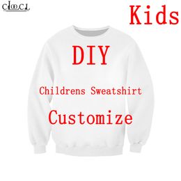 Sweatshirt Boy Girl Sweatshirt Boy Girl Diy Personalised Design Kids Image P O Star Singer Anime Hip Hop Baby Tracksuit B357 220704