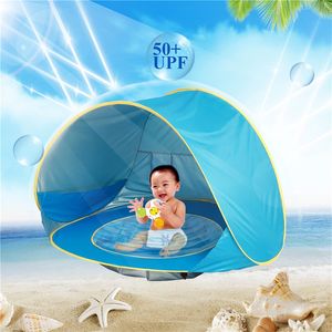 Carpa para niños Ocean Outdoor Sun Pool Beach Castle Ball Casa de muñecas Carpas para bebés artículo