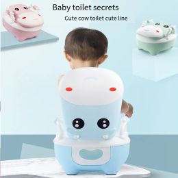 Asiento de inodoro para niños lindo inodoro de vaca inodoro niña niña baños de bebé