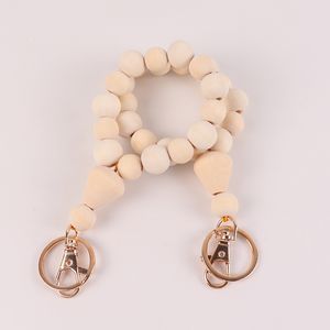 Jouet pour enfants Bracelet en bois Bracelet Pendre Nordique Nordic Wood Couleur Lotus Round Perle Décoration Home Decoration