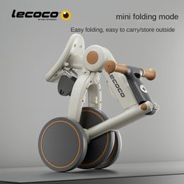 Kindertrycle Babycree Hand Push Children's Yo-Yo Scooter Walking Baby Artefact Light en Foldable