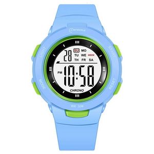 Kinderhorloges Children Digital Pols Watch Kids Sport Time Young Men Women Fashion Hour Girl Electronic Clock Boy Alarm Student Wacht Top Gift 230216