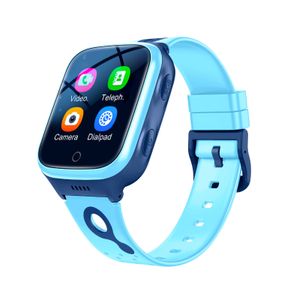 Relojes para niños Reloj inteligente para niños Tarjeta SIM 4G Rastreador GPS Cámara SOS Niños Teléfono móvil Chat de voz Reloj inteligente Juego de matemáticas IPX7 a prueba de agua 230111