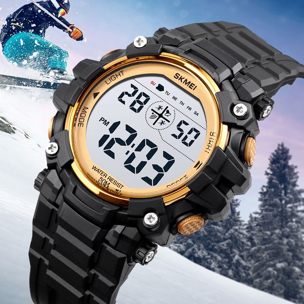 Montres pour enfants SKMEI Enfants Montres Casual Enfant Garçons Filles Chronomètre Led Horloge Montre Étanche Électronique Sport Montres Pour Enfants 1616 230612