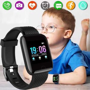 Montres pour enfants Smart Watch Childrens Electronic Sports Time Relojes D240527