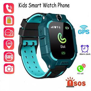 Children's Watches Smart Watch Student Kids GPS HD Call Voice Message Waterproof Highquality Smartwatch For Children Remote Control PO 230220