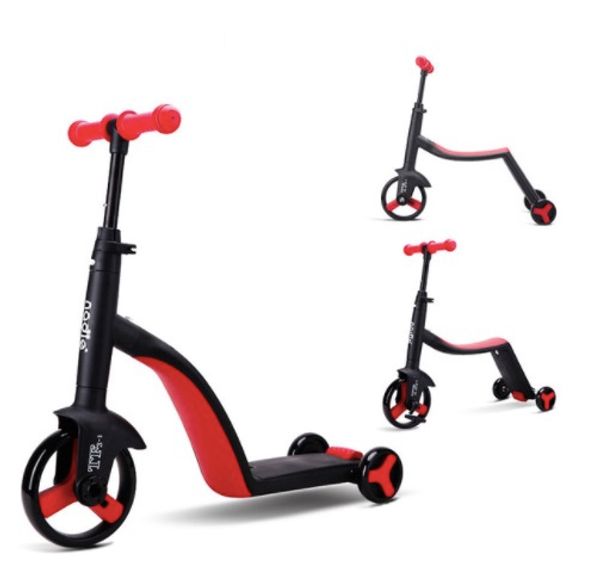 Enfants Scooter Tricycle bébé 6 en 1 Balance vélo tour sur jouets enfants vélo 1-6 ans étape glissante Tricycle multifonctionnel