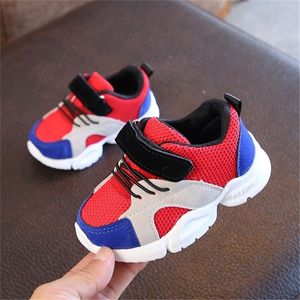 Zapatos para niños New Spring Boys Zapatillas de deporte Malla Transpirable Niñas Zapatos deportivos Patchwork Tenis Zapatos al aire libre Moda Niños Sneaker X0703