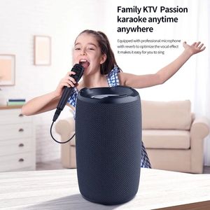 Los niños cantan Party Zealot S61 Altavoz Bluetooth portátil Subwoofer inalámbrico de doble diafragma Caja de sonido impermeable al aire libre Sonido envolvente de música estéreo