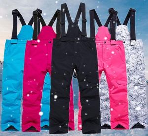 Pantalons de ski pour enfants Sport extérieur imperméable du vent