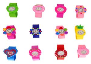 Children Slap Watch Multicolor Quartz Analog Wallwatch Silicone Sport Watches Kids Boy Girl Student Christmas Gift Watch7533499