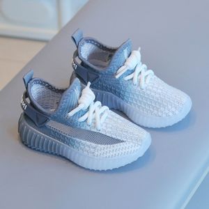 Baskets en maille pour enfants, chaussures de course pour bébés garçons et filles, chaussures de Sport à fond souple, de marque, taille 21-32