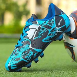 Kindervoetbalschoenen Professionele training TFAG Boots Men Cleats Sneakers Kids Turf Futsal Football For Boys 240416