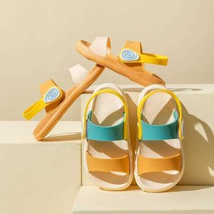 Chaussures d'été légères à semelle souple pour enfants, garçons et filles, sandales de plage antidérapantes