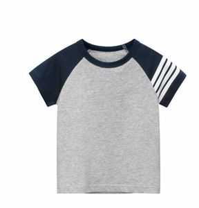 kinderen t-shirts korte mouw T-shirt babyjongens meisjes t-shirt top klassieke brief bedrukte ronde nek kinderen t-shirt kleding