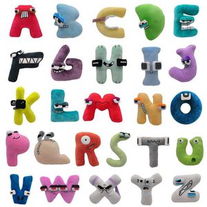 Kinderen speelgoed Hot Selling Alphabet Lore Letter Legend Plush Doll Kids Enlightenment Education Toy Doll 26 Letters