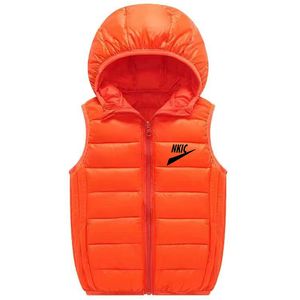 Kinderen Vest Jas Jas Effen Vest Kleur Blok Mouwloos Warm Jongen Meisje Bovenkleding Herfst Winter Tiener Kinderkleding