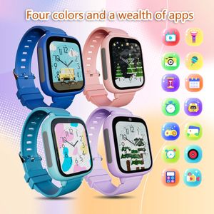 Les enfants regardent des cadeaux d'anniversaire pour une enfant garçon fille intelligente Cartoon numérique Smartwatch Smartwatch 32 Mo Bracelet Wristwatch Reloj 240523