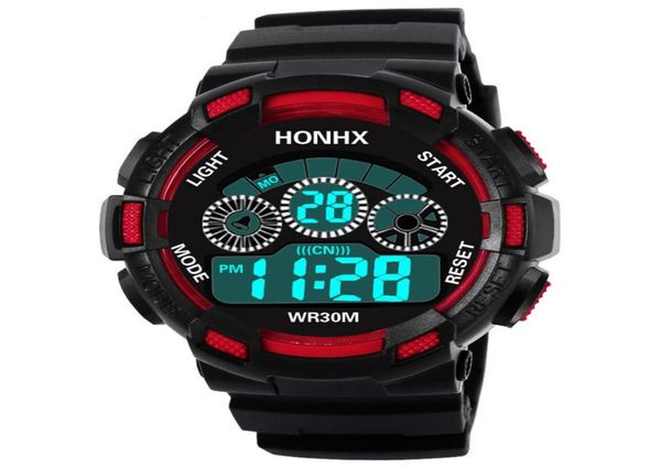 Montre pour enfants garçons vie étanche numérique LED montre de sport enfants alarme Date montre cadeau reloj digital hombre Reloj Deportivo5368592