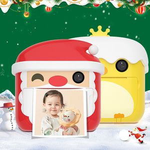 Kinderen Wifi Camera Met Print Instant Print Foto's Camera Kinderen Speelgoed Jongen Meisje Leuk Kerstcadeau 1080P Video Digitale Printing Camera