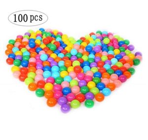 Children039s marine bal speelgoed 100pcslot Water Zwembad Ocean Wave Bal Mix Kleur Plastic Stress Lucht Bal Grappige Baby Outdoor Toys1865932