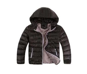 Enfants039S Vraies de vêtements d'extérieur et fille Hiver Hooded Cabinet Enfants en coton Down Down Vestes Kids Vestes 312 ans9407599