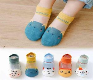 Chaussettes d'été pour enfants, maille fine, animaux, garçons et filles, bébé 21062590087756855972