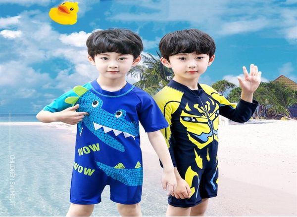 Maillots de bain pour enfants garçons 2019 nouveau modèle de dessin animé bébé maillot de bain garçon enfants une pièce maillot de bain enfant en bas âge bébé Boy039s Swim8112289