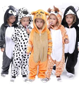 Children039s eenhoorn kinderen039s pyjama dier cartoon deken slaper babykleding winter jongens en meisjes jumpsuit Design5547835
