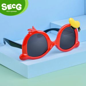 Kindermerk zonnebrillen anti ultraviolette kinderen UV400 babyglazen buitenstrand zomer 240419