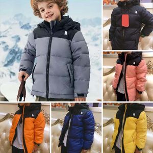 Abrigo de plumón para niños Chaqueta de invierno ropa de bebé prendas de vestir niños Otoño niños ropa de abrigo con capucha ropa de niña Espesar mantener el calor vestido casual de navidad frío 100-160