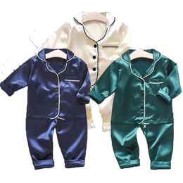Pajamas de pijama para niños Conjuntos de ropa para niños