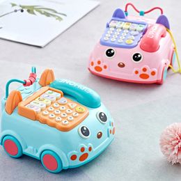 Childrens simulé téléphone fixe fixe bébé