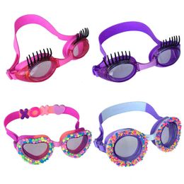 Lunettes de natation pour enfants dessin animé étanche anti-buée lunettes bébé bain lunettes de natation masque de plongée accessoires de natation G220422