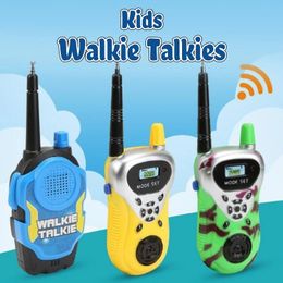 Niños Walkie Talkie Mini portátil portátil Transceptor de radio bidireccional Regalos Comunicadores electrónicos al aire libre Walkie 240517