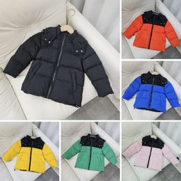 Childs donsjas omkeerbaar Perrito jas peuter jongens meisjes kinderen winter Mount Chimborazo hoodies groen warm Noord dik 700 overjas 120-170