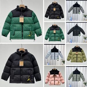 Abrigo de plumón para niños Chaqueta de perrito reversible Niños pequeños Niñas Niños Invierno Monte Chimborazo Sudadera con capucha Verde Cálido Norte Grueso 700 Abrigo 100-170