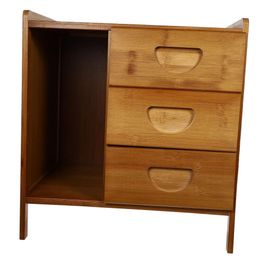 CHILDWEET – Table de nuit Simple, 1 pièce, Mini casier domestique, armoire de chevet multiple, boîte de rangement de canapé en bois