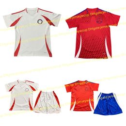 Chile 24 25 Soccer Jerseys Alexis Vidal Kids Kit 2025 Nationaal Team voetbalshirt Home Red Away White Men Camiseta 2024 Copa America Zamorano Isla CH.Maillot de voet