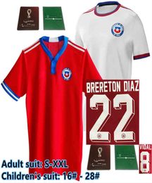 Chili voetbalshirt 2021 22 Copa America Brereton Diaz Ch voetbalshirt aranguiz medel voetbalspeler shirt Bat artlo2175271