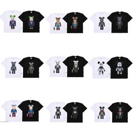 China-chique merkkostuum gewelddadige beer peper Mone T-shirt met korte mouwen voor heren dames koppels losse editie