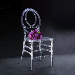 Chine commerciale moderne salle de mariage décoration d'hôtel chaise en acrylique transparent banquet de salle à manger en plastique tiffany phoenix et chaise chiavari pour LL