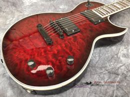 China Becoda guitarra eléctrica OEM shop ES P Madera de arce acolchada de alta calidad