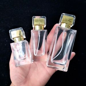 bouteille de parfum en verre vide d'usine de porcelaine 30ml 50ml flacon pulvérisateur