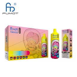 Chine usine RandM tornado 9000 9K bouffées vape jetable kit de vapotage de cigarette électronique en gros