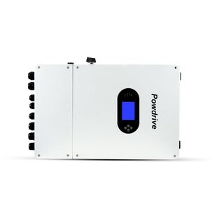 Onduleur solaire China Factory 10 kW onduleur solaire monophasé onduleur hybride DC / AC pour un usage résidentiel IP65 Utilisation extérieure PowerDrive Meilleur onduleur hybride pour la maison