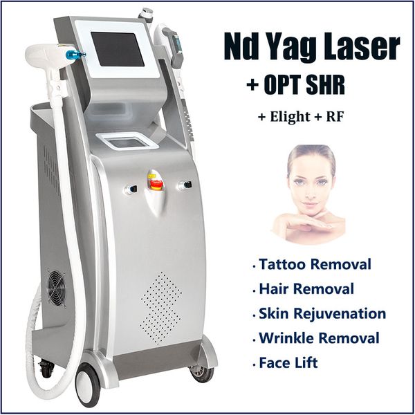 2021 High End IPL Traitement de la peau laser de rajeunissement de la peau Pigmentation Scar Scar Éliminateur Machine Elight Resurfaçage