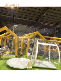 Tente à bulles gonflable transparente, fabricant chinois, pour événement, salle claire, 8954573