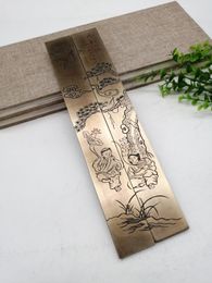 China Painting Calligraphy Auxiliary Tool Metal Crafts Paperweight-The Twin Genii HE-HE-PAAD Gewicht Home Decor