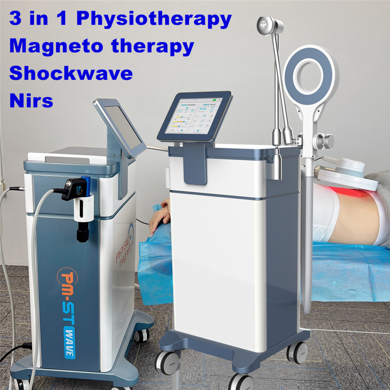 Kina PMST WAVE Fysio Magneto Pulsed Shockwave Therapy Machine för muskelben Joint Regeneration and Rehabilitation System